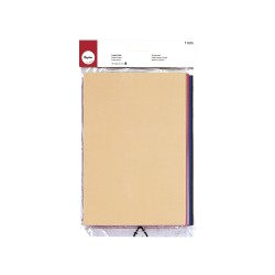 Carton buretat, 15x22,5 cm, 2 mm, tab-bag 10 pcs., diverse culori Carton buretat, 15x22,5 cm, 2 mm, tab-bag 10 pcs., diverse culori