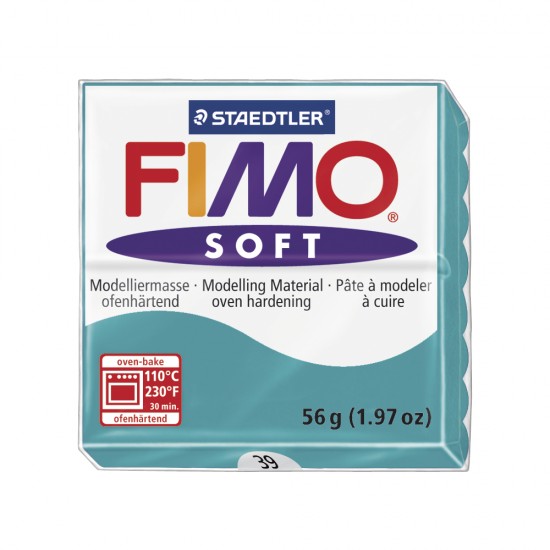 Fimo Soft, 57g, culoare laguna