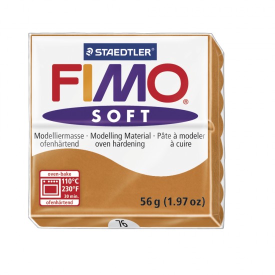 Fimo Soft, 57g, culoare santal