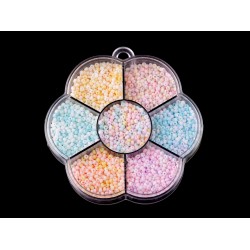 Set de margele nisip in cutie