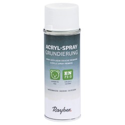 Spray primer acrilic Rayher, gri, 200ml Spray primer acrilic Rayher, gri, 200ml