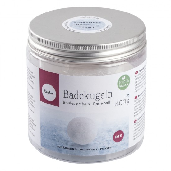 Spumant pentru capsule de baie Rayher, 100% vegan, 400g