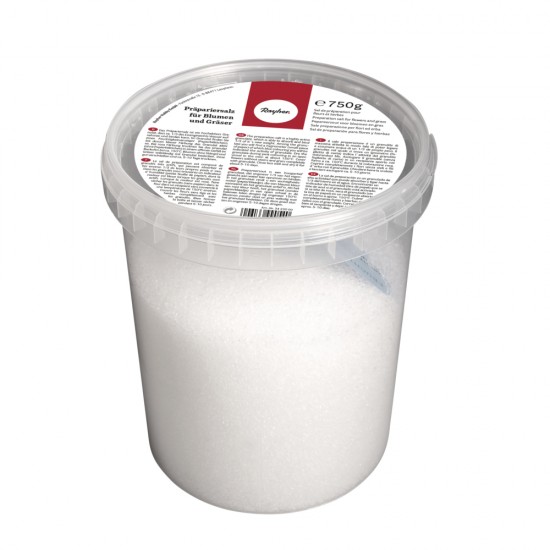 Salt to prepare flowers and herbs, box 750 g