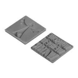 Etichete   W?nsche werden wahr  +angel, 25x25mm, tab-bag