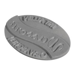 Eticheta   Mit allen Wassern gewaschen  , 55x40mm, oval, tab-bag Eticheta   Mit allen Wassern gewaschen  , 55x40mm, oval, tab-bag