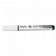 Marker pentru textile, culoare alb, 2-4 mm