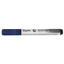 Marker pentru textile, culoare albastru inchis, 2-4 mm