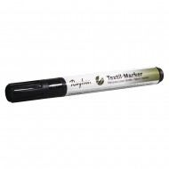 Marker pentru textile, culoare negru, 2-4 mm