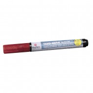 Marker pentru textile cu Sclipici, culoare Clasic rosu, 1-2 mm