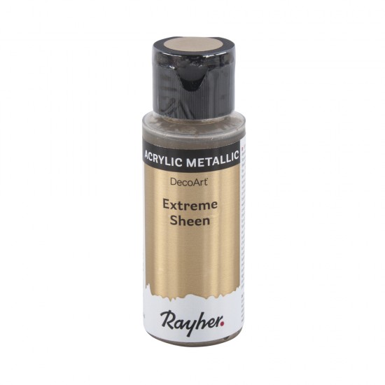 Vopsea acrylica Rayher, Extreme Sheen, metalica, 59 ml, cashmere gold