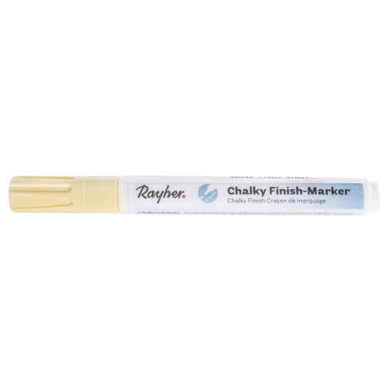 Marker Chalky Finish, culoare alb-alabastru , varf round 2-4 mm, cu ventil