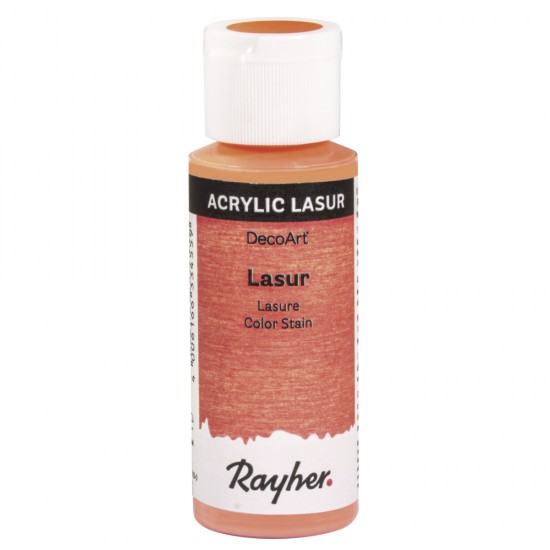 Acryl lasur  apricot 204, 59ml