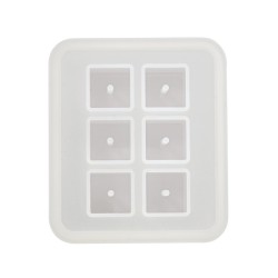 Matrita silicon, cuburi, 6 forme: 16x16 mm