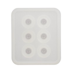 Silicone casting mould Beads, 6 forme: 16 mm ø
