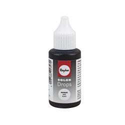 Color Drops, pigment lichid de culoare , negru, Rayher, 25 ml