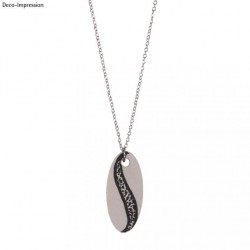 Matrita cauciuc, oval, 1.7x3.9 cm