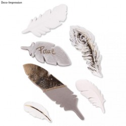 Matrita Rayher, 6 forme, pene, 6-14,5x2,5-4,3 cm