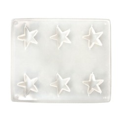 Matrita Rayher, 6 forme, stelute, 3.6 cm