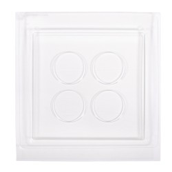 Matrita: farfurie decorativa, 25x25x2cm, 4 forme