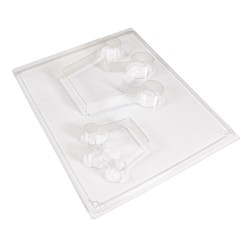 Matrita Rayher, coroana,13x12x2cm+6,5x7x2cm