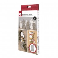 Matrita silicon Craciun, Rayher, 14,5 x 26 x 1 cm