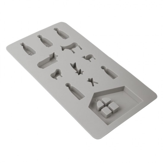 Matrita silicon "Familia Sfanta" , 12 forme, Rayher