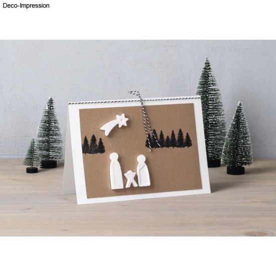 Matrita silicon "Familia Sfanta" , 12 forme, Rayher