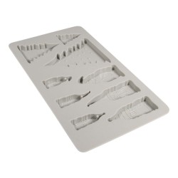 Matrita silicon pitici / brazi, 14,5x26x1cm, 9 forme, Rayher