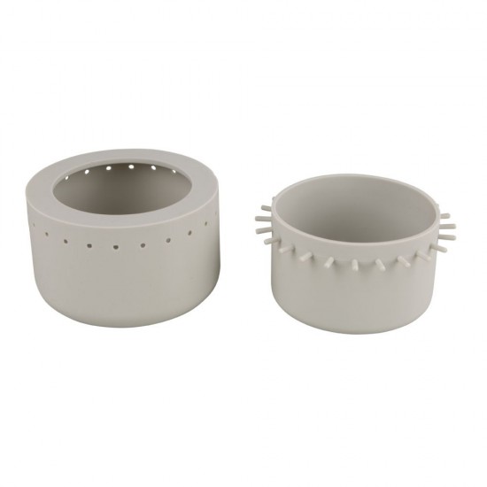 Matrita silicon turnare bol 11cm cu margine perforată  ø 11cm x Î 6,5cm, Rayher