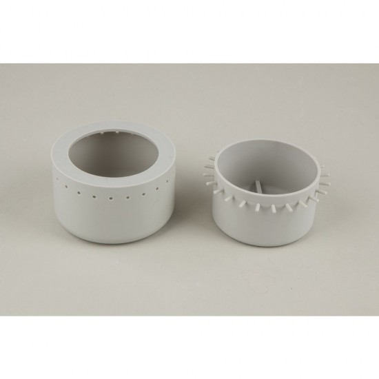 Matrita silicon turnare bol 11cm cu margine perforată  ø 11cm x Î 6,5cm, Rayher