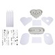 Kit matrite silicon : inima si ovala „Lucky Light”, inclusiv 4 lumanari conice, 2 decoratiuni lumanari, Rayher