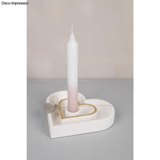 Kit matrite silicon : inima si ovala „Lucky Light”, inclusiv 4 lumanari conice, 2 decoratiuni lumanari, Rayher