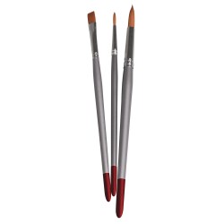 Pensula Rayher, vopsea textila, FSC 100%, 3buc/set Pensula Rayher, vopsea textila, FSC 100%, 3buc/set