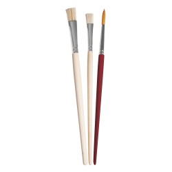 Set de Pensula "Arta" asortat, FSC 100%, Bristle scurt manipulate, tab-bag 3PC Set de Pensula "Arta" asortat, FSC 100%, Bristle scurt manipulate, tab-bag 3PC