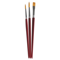 Set de Pensula "Arta" asortat, FSC 100%, tab-bag 3PC Set de Pensula "Arta" asortat, FSC 100%, tab-bag 3PC
