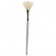 Pensula Rayher, evantai, nr.8, mâner scurt