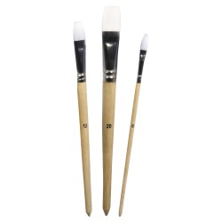 Pensula Rayher, pentru tehnica decupajului, nr.6,12,20, 3buc/set Pensula Rayher, pentru tehnica decupajului, nr.6,12,20, 3buc/set