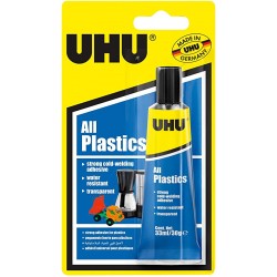 UHU Adeziv pentru materiale plastice, 33ml