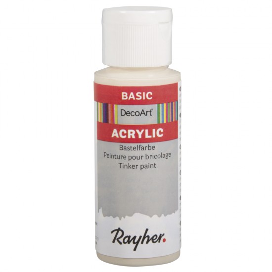 Vopsea acrilica Rayher, ivory, 59 ml