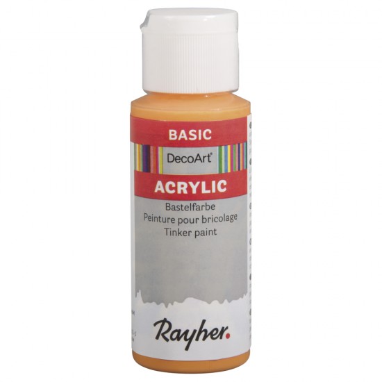 Vopsea acrilica Basic Rayher, mandarine, 59 ml