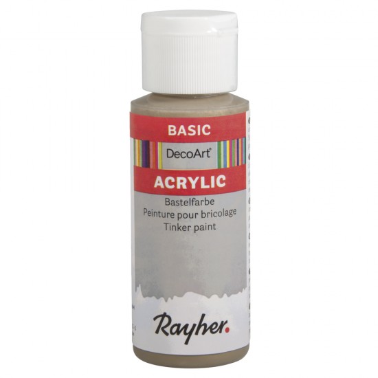Vopsea acrilica Rayher Basic, brilliant gold, 59 ml 