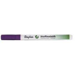 Marker Rayher pentru textile, cu varf subtire, culoare lila