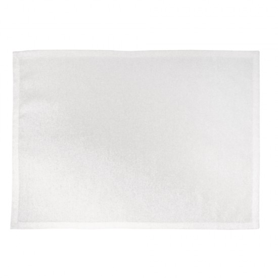 Placemats, white, 48x35 cm, tab-bag 2 pcs