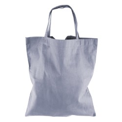 Sac bumbac, gri, 38x42cm