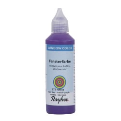 Vopsea Rayher pentru sticla  easy paint  , rosudish-purple, bottle 8 Vopsea Rayher pentru sticla  easy paint  , rosudish-purple, bottle 8