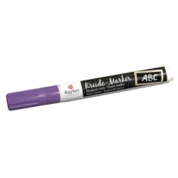 Marker creta Rayher, cu varf tip dalta 2-6 mm, culoare violet Marker creta Rayher, cu varf tip dalta 2-6 mm, culoare violet