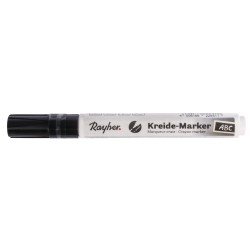 Marker creta Rayher, cu varf tip dalta 2-6 mm, culoare negru Marker creta Rayher, cu varf tip dalta 2-6 mm, culoare negru