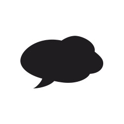 Sablon: Speech bubble, 20,5x23,5cm, self-adhesive, tab-bag 1pc Sablon: Speech bubble, 20,5x23,5cm, self-adhesive, tab-bag 1pc