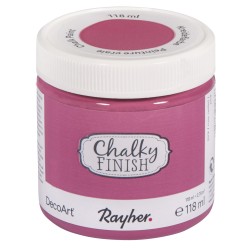 Vopsea Rayher Chalky Finish, 118 ml, pink Vopsea Rayher Chalky Finish, 118 ml, pink