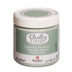 Vopsea Rayher Chalky Finish pentru lemn, ceramica, lut, hartie, canvas, beton, plastic, cantitate 118 ml, culoare verde menta Vopsea Rayher Chalky Finish pentru lemn, ceramica, lut, hartie, canvas, beton, plastic, cantitate 118 ml, culoare verde menta